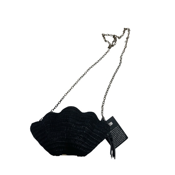 Kayu wicker vintage reformation black small shoulder bag - Picture 6 of 9